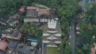 Amazing Drone View of Marry Immaculate Church Panjim Church Square Panjim