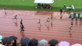 20140608第30回札幌小学生陸上競技記録会 男子小6 100ｍ予選3組