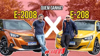 e-208 x e-2008: qual o melhor elétrico da Peugeot?