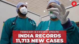 Coronavirus Update Feb 6: India records 11,713 new Covid cases, 95 deaths
