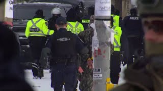 Police to Ottawa protesters: 'We will run this operation 24 hrs a day'