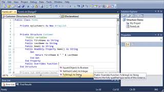 Visual Basic Tutorial 78 Overriding Functions