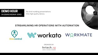 DEMO HOUR:  Streamlining HR Operations With Automation | Biotemp, Workato & Workmate