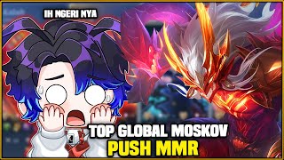 PUSH TOP GLOBAL MOSKOV NO 1 !!  【Vtuber ID | Abyss SC】 ‼️ #shorts #mobilelegends #live