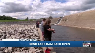 Rend Lake Dam back open