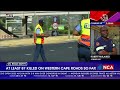 At least 87 killed on WC roads so far