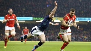 Gareth Davies scores try after 50 metre run | RBS 6 Nations