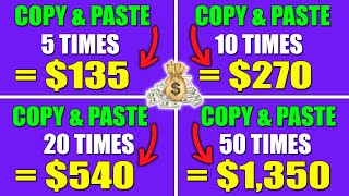 COPY \u0026 PASTE 50 Times And GET PAID $1,350 With This Affiliate Marketing Done For You TOOL