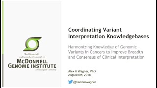 Coordinating Variant Interpretation Knowledgebases