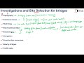 investigations and site selection for bridges bridge engineering transportation engineering 2