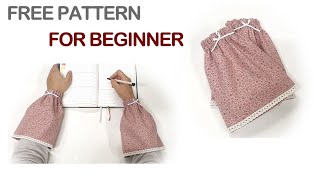 #0141  How to make  arm warmer. (in an office )