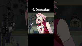 Sakura says Naruto kun with different emotions.  #naruto #animeedit #shorts