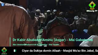 Muhadarar a garin Saminaka, Masallacin Mu'az bin Jabal Kanpa, Saminaka, Lere L.G, Kaduna State, Nig.