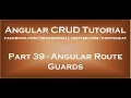 Angular route guards