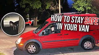 VAN LIFE | Solo Female Safety Tips: How I Stay Safe In My Tiny Van