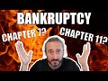 BANKRUPTCY FOR SHAREHOLDERS - What it means? (Chapter 7 And Chapter 11 Bankruptcy Explained)