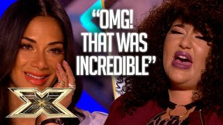 Shanaya Atkinson-Jones brings Nicole Scherzinger to tears! | Unforgettable Audition |The X Factor UK