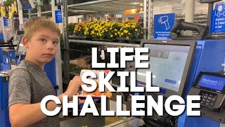 Grocery Shopping Life Skills - $5 challenge