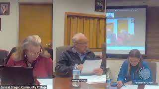 COCC Board of Directors Meeting - May 13, 2026