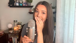 ASMR - Storytime ☕️ Work Gossip | Super Close Up Mic Sensitivity