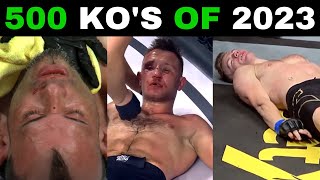 500 BRUTAL KNOCKOUTS of 2023 😱 The Best KOs of the Year 🥊 RADIKAL s 🔥 #fight