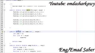 30 | Java Programming Course | Variable Length Arguments
