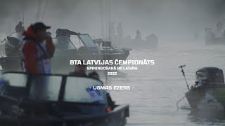 Usmas ezers / 2. dienas starts / BTA Latvijas čempionāts spiningošanā no laivām 2022