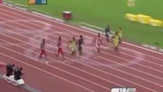 Usain Bolt Breaks World Record In 100m Final 9.69 seconds 2008 Summer Olympics August 16, 2008