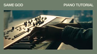 Same God | Official Piano Tutorial | Elevation Worship