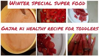 Best Super Food winter special Recipe🥕🥕Healthy Hot yummy Drink for toddlers