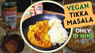 Vegan Tikka Masala Quick and Simple In 10 Minutes