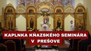 🎥 Sledujte naživo: 9. hodinku z kňazského seminára v Prešove