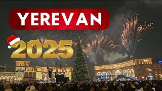 Երևանի գլխավոր տոնածառի վառումը🎄Lighting of Yerevan’s main christmas tree | New Year 2025