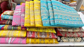 মার্কেট সেরা সেলে জমজম সুইস কটনের থ্রিপিস | Zam zam cotton three piece collection at craziest offer