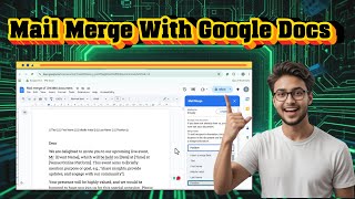 How To Do A Mail Merge With Google Docs | Personalized Letters (2025)