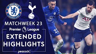 Chelsea v. Tottenham Hotspur | PREMIER LEAGUE HIGHLIGHTS | 1/23/2022 | NBC Sports