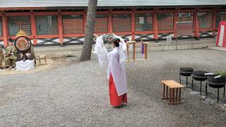 2019 01 12 住吉大社若宮八幡宮　湯立神事・天岩戸舞