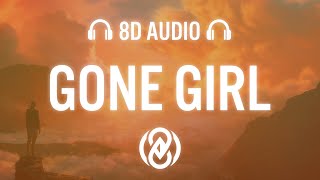 SZA - Gone Girl (Lyrics) | 8D Audio 🎧