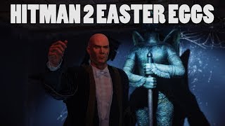 Lots of Easter eggs! - Hitman 2 (Secret vault/ pink army /spongebob / breaking bad)