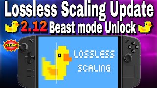 Lenovo Legion Go Lossless Scaling Update 2.12 Resolution Scale Is Unmatched