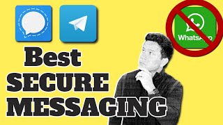 The BEST WhatsApp ALTERNATIVE: Telegram vs Signal