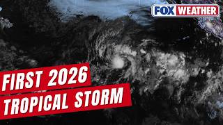 Tropical Storm Amanda Forms In The Eastern Pacific, First Named Storm Of 2026 Hurricane Season