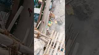 70 feet minar construction ! muradabad up ! readymade minar #islamicquotes #youtubeshorts #new