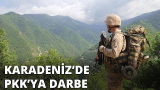 Karadeniz'de, JÖH ve komandoların PKK operasyonu sürüyor