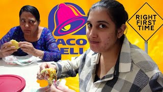 Mother and Daughter Birthday Same Day | Indians Try Taco Bell For The First Time