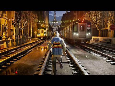 Subway Surfers pero en RTX EN PARÍS