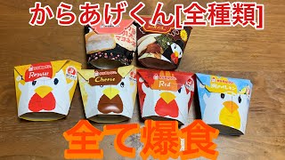 [爆食い]からあげクン全種類食べてみた。