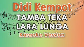 Didi Kempot - Tamba Teka Lara Lunga (Karaoke Lirik Tanpa Vokal) by regis