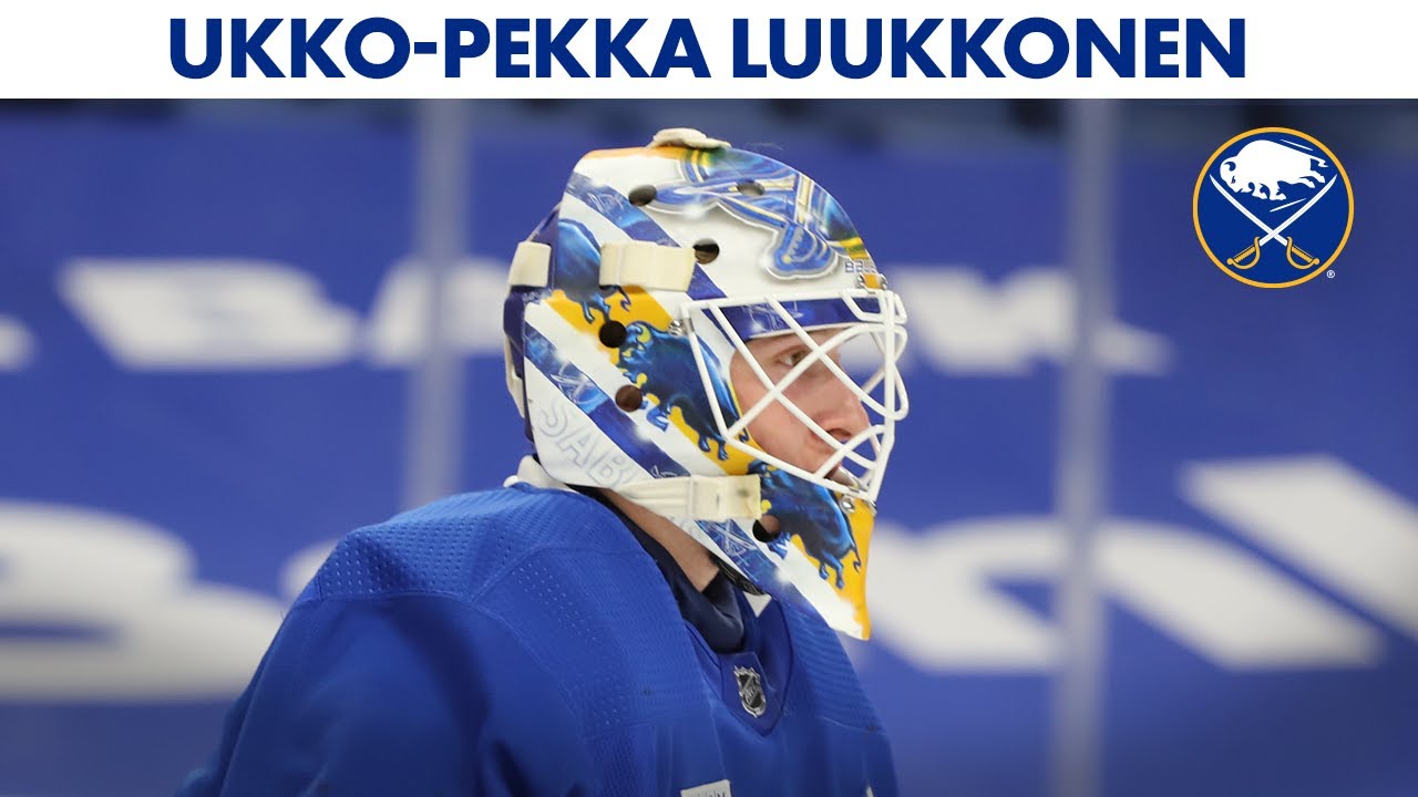 Buffalo Sabres Goaltender Ukko-Pekka Luukkonen On His NHL Call-Up - YouTube