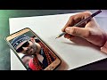 How to draw Kartik aaryan step by step | Kartik aaryan outline tutorial | bhool bhulaiyaa 2